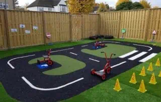 biking area