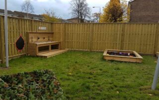 garden space at monkey puzzle sidcup